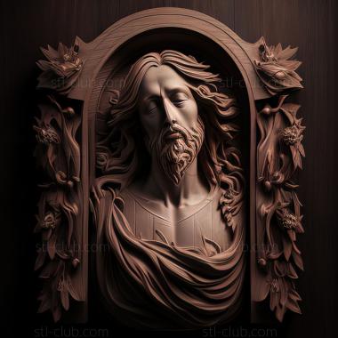 3D model st jesus (STL)